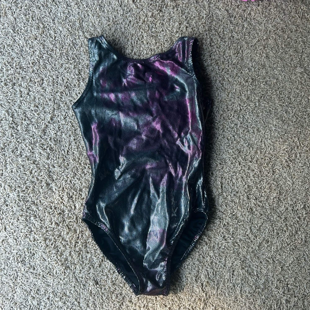girls gymnastics leotard size: adult small
